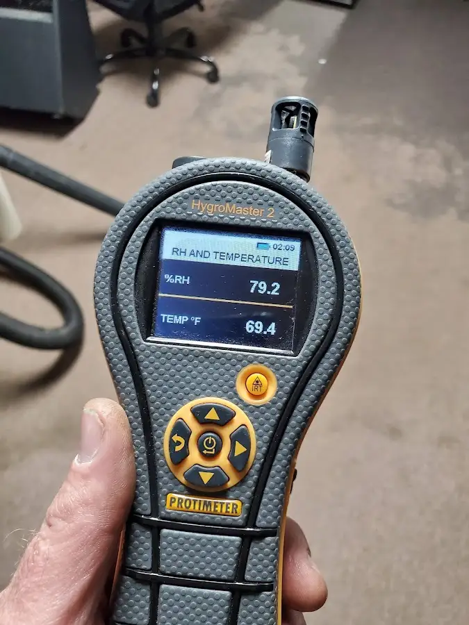 Moisture meter humidity assessment for Mold Remediation & Removal in Alton